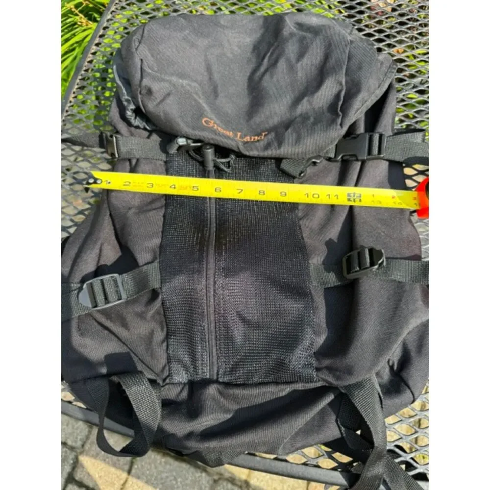 Great Land Hiking Camping Backpack Waist Strap Black